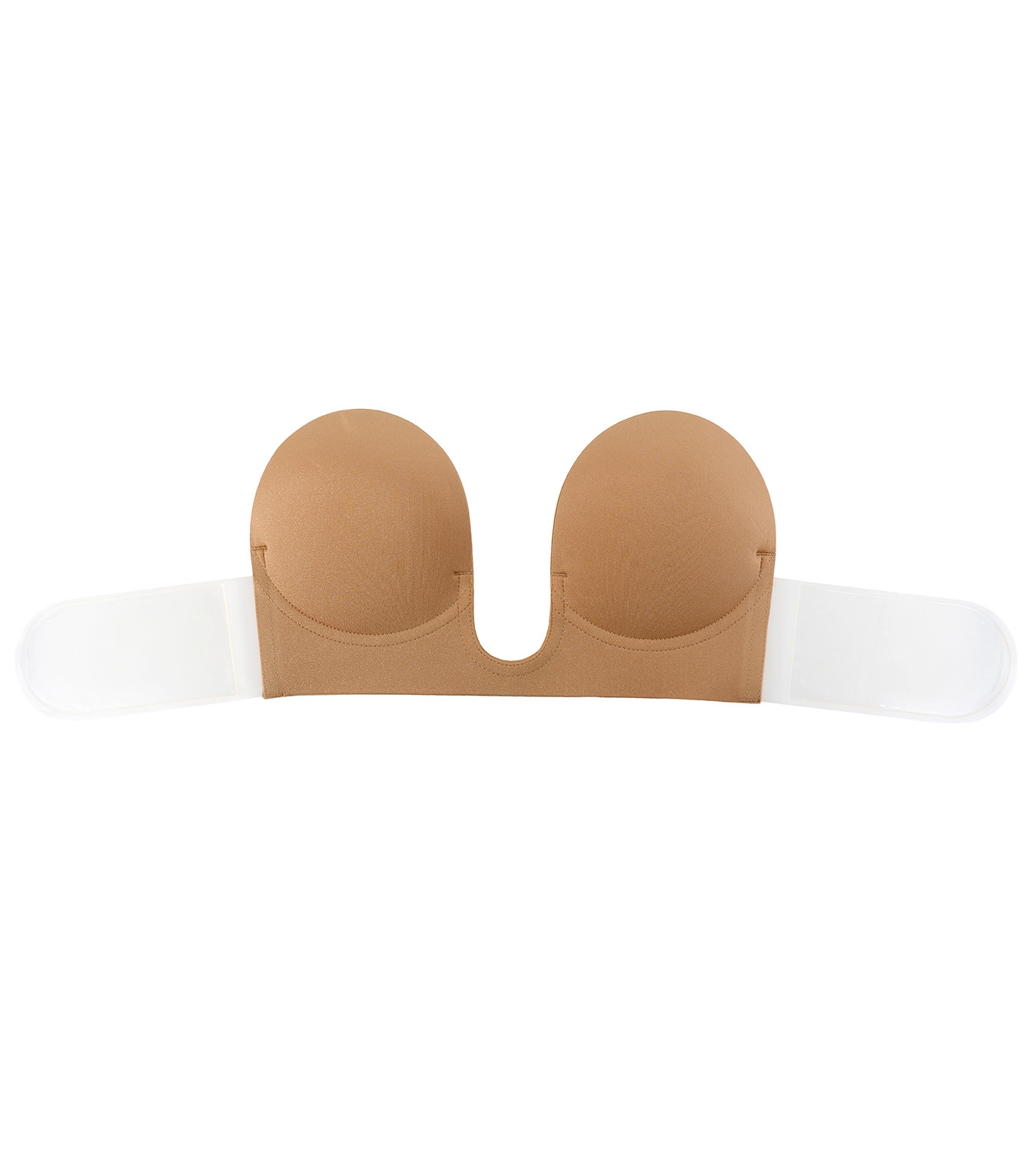U Plunge Self Adhesive Bra - Caramel-4