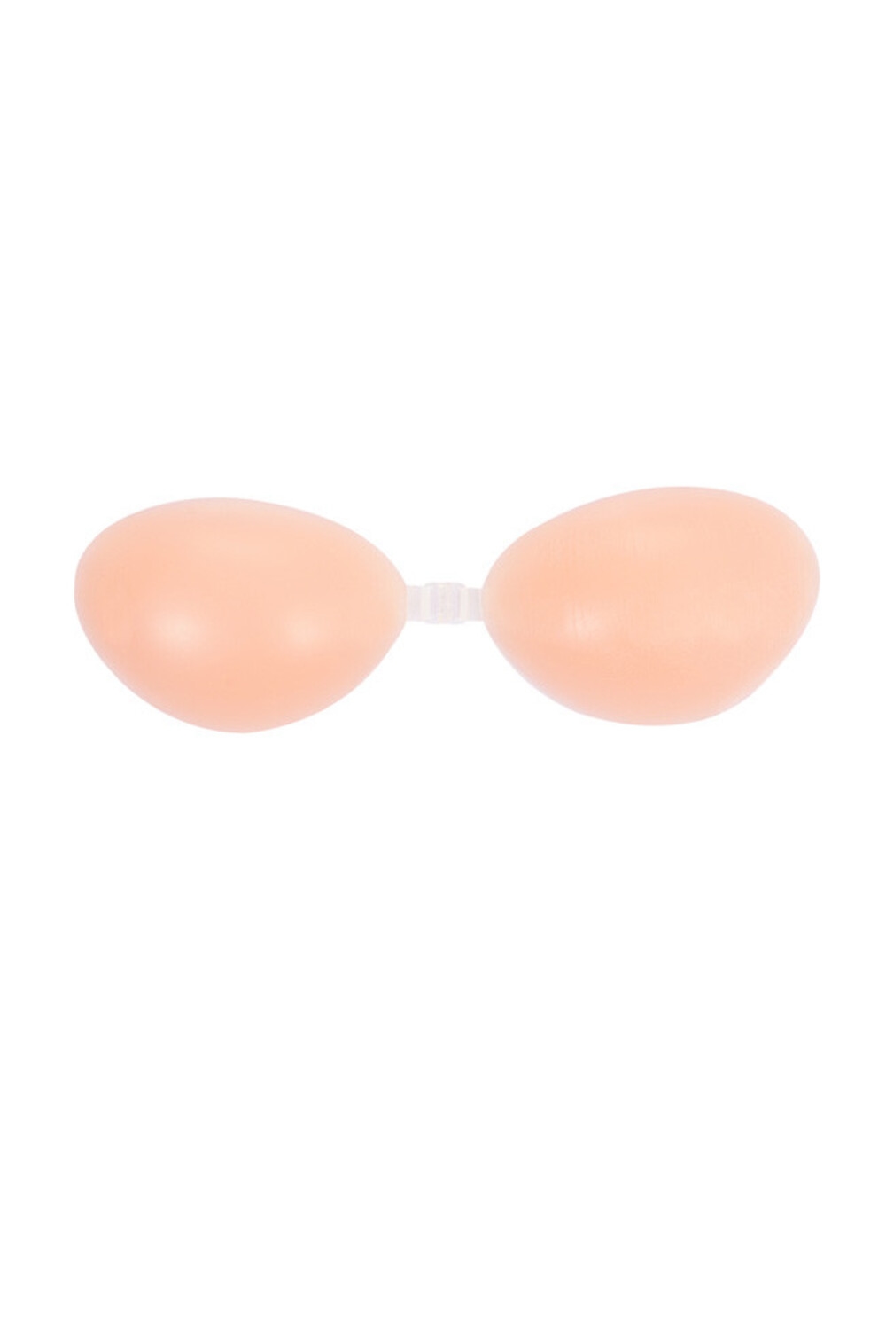 Silicon Front-Fastening Invisible Bra - Beige
