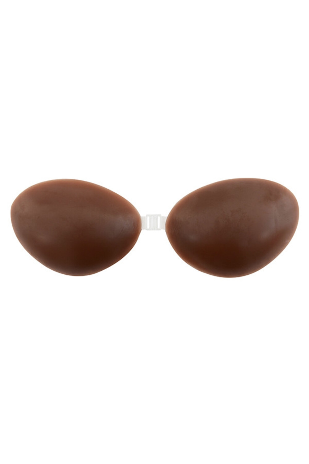 Silicon Front-Fastening Invisible Bra - Nutmeg