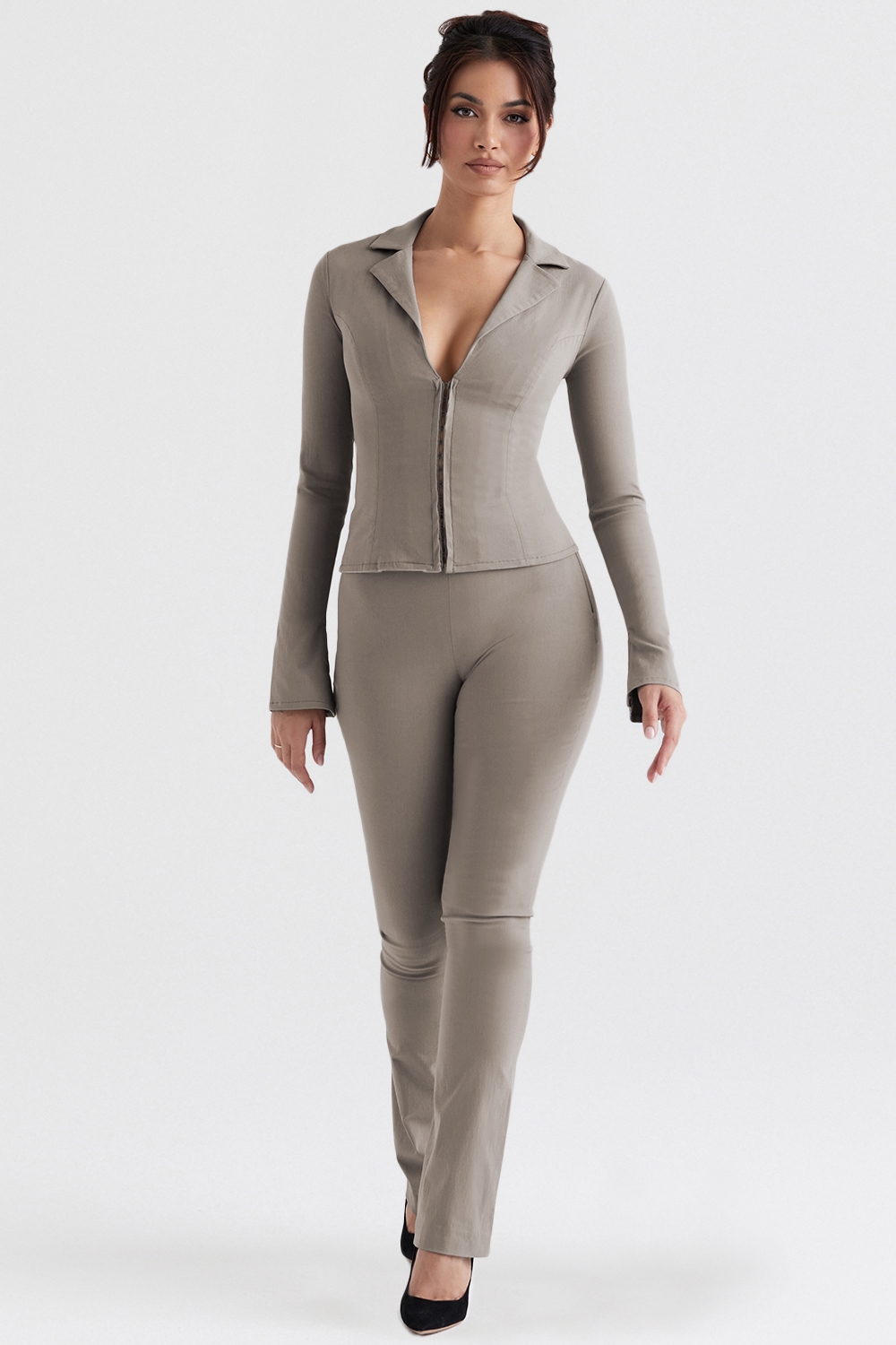 Laurel Smoke High Waisted Trousers - SALE